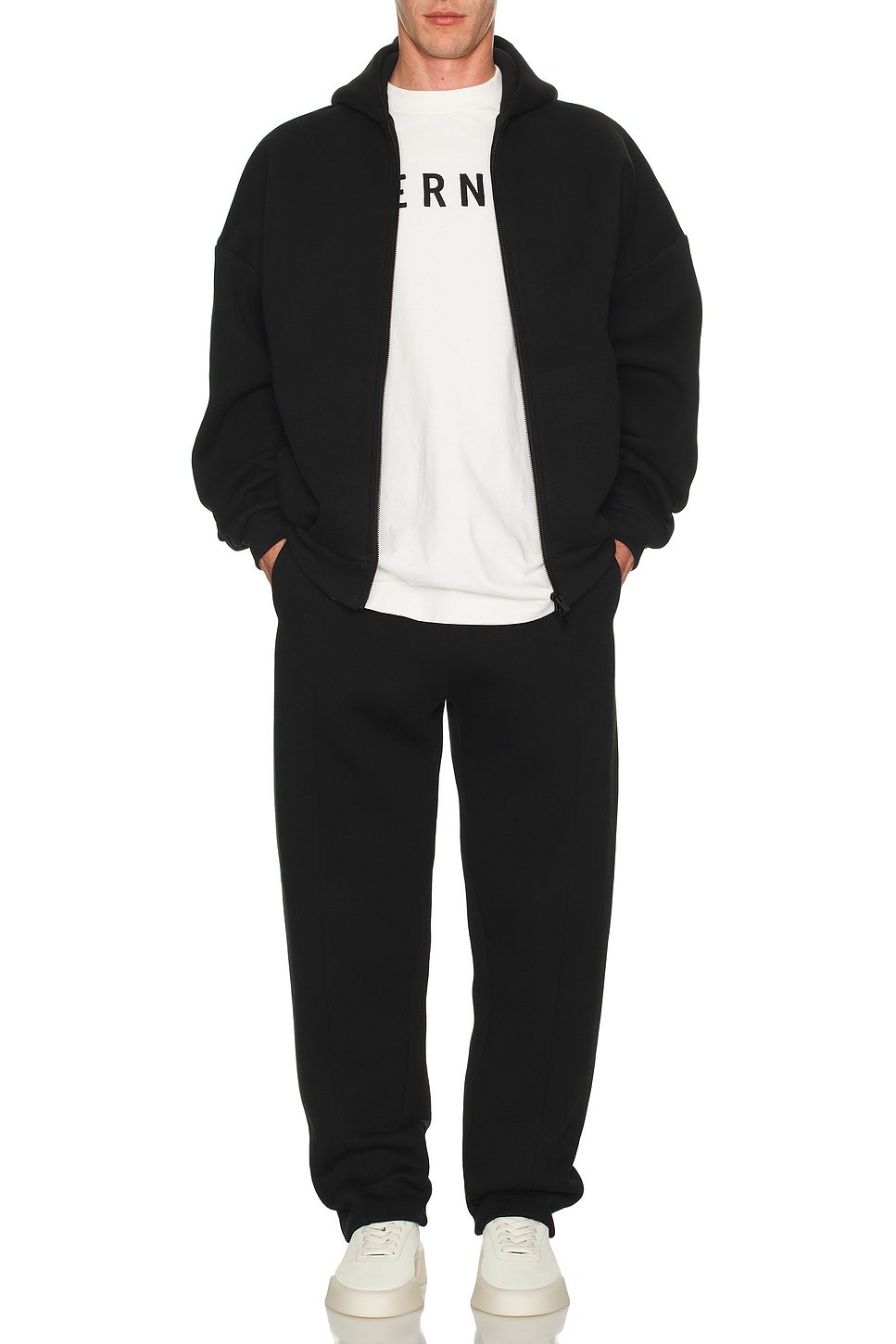 Полноценная толстовка на молнии Fear Of God, Black 
Полноценная толстовка на молнии Fear Of God, Black