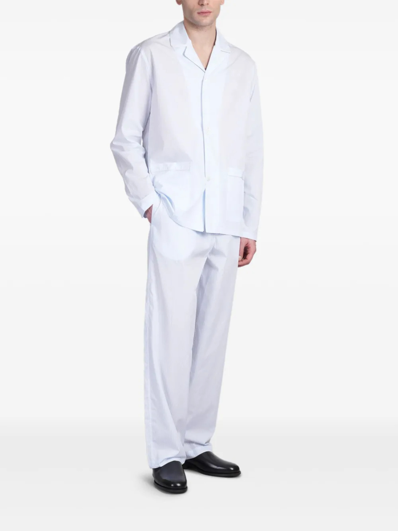 Пижамные штаны из хлопка Zegna, белый
Пижамные штаны из хлопка Zegna, белый