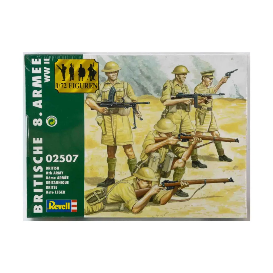 Британская 8-я армия, WWII Models (1:72) (Revell/Monogram)
Британская 8-я армия, WWII Models (1:72) (Revell/Monogram)