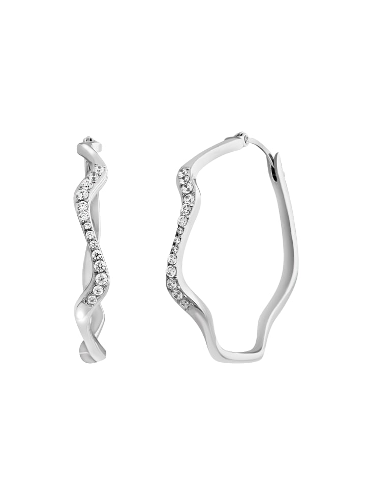 Breil Серебряные серьги с зигзагообразным узором
Breil Серебряные серьги с зигзагообразным узором