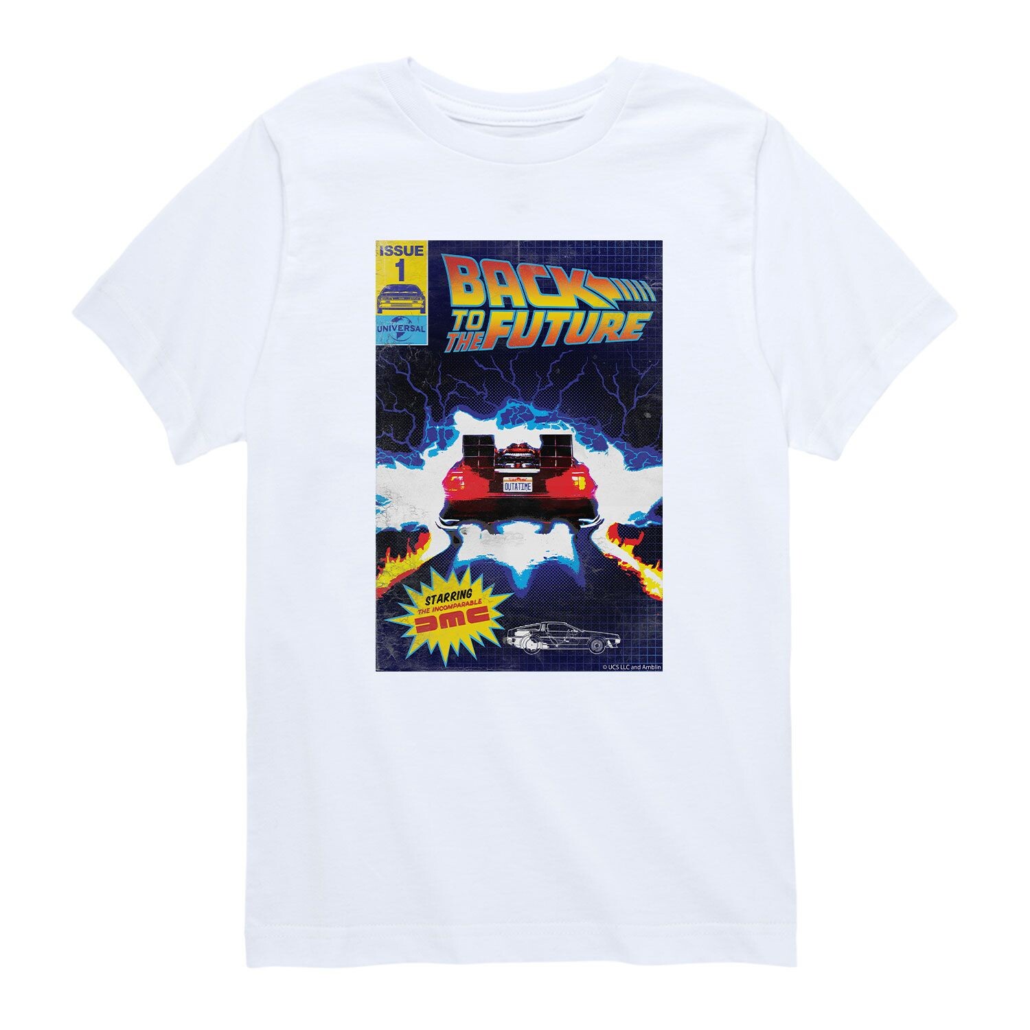 Футболка с рисунком «Назад в будущее», выпуск 1, для мальчиков 8–20 лет Licensed Character, белый
Футболка с рисунком «Назад в будущее», выпуск 1, для мальчиков 8–20 лет Licensed Character, белый