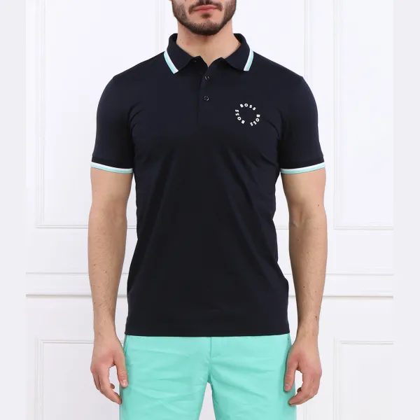 Рубашка-Поло узкого кроя Paule 2 Boss, синий
Рубашка-Поло узкого кроя Paule 2 Boss, синий