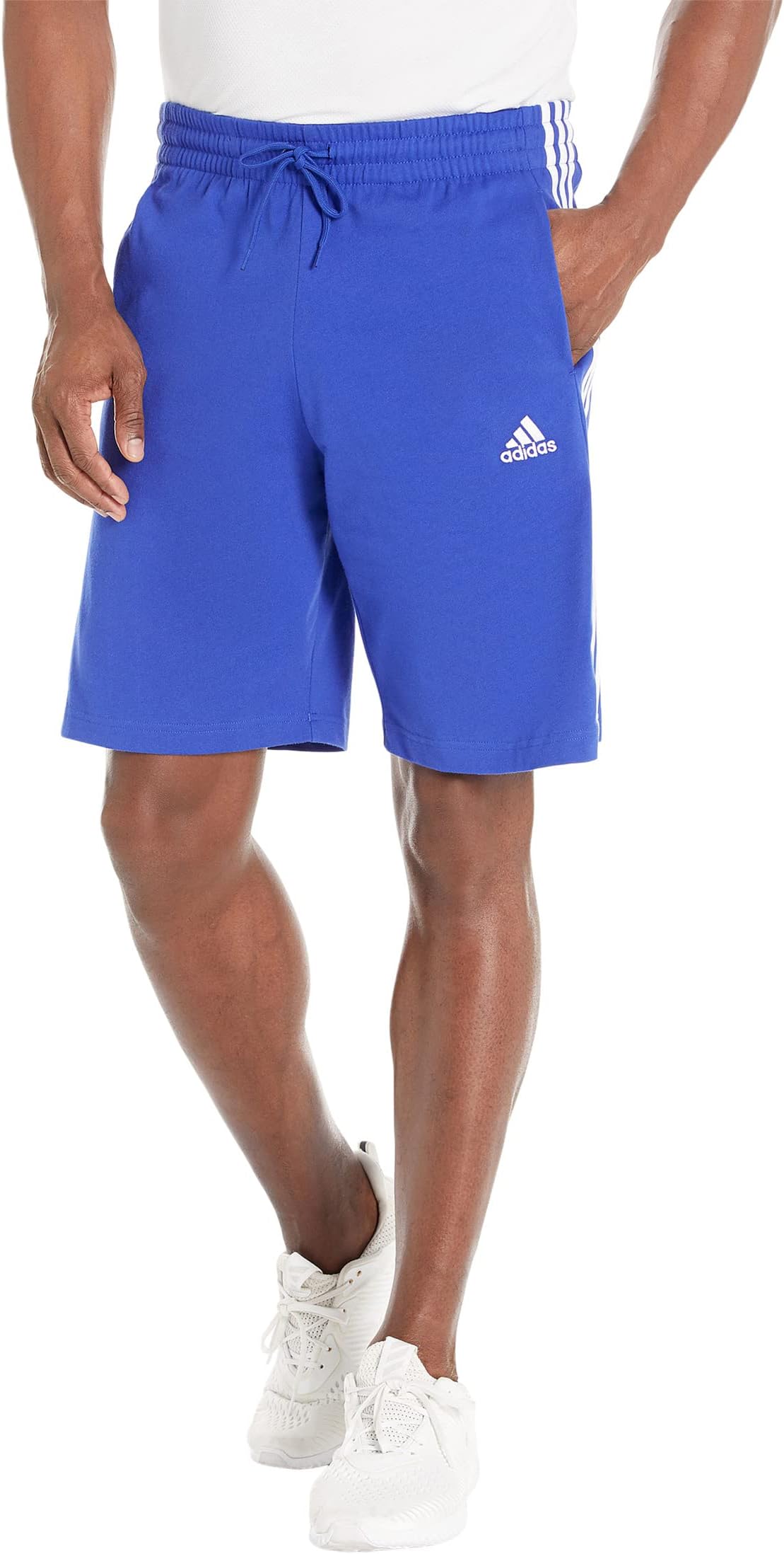 Шорты adidas Essentials 3-Stripes Single Jersey Shorts, цвет Semi Lucid Blue/White
Шорты adidas Essentials 3-Stripes Single Jersey Shorts, цвет Semi Lucid Blue/White