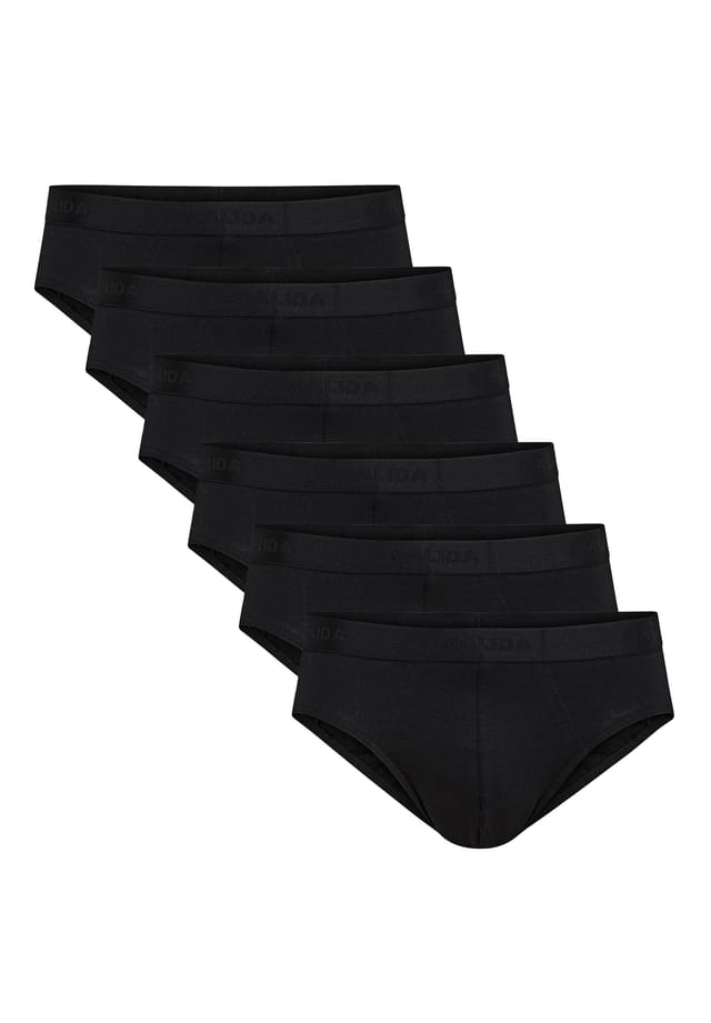 Трусы в упаковке 6 шт. - натуральный эластичный пояс одинарный трикотаж Calida, черный
Трусы в упаковке 6 шт. - натуральный эластичный пояс одинарный трикотаж Calida, черный