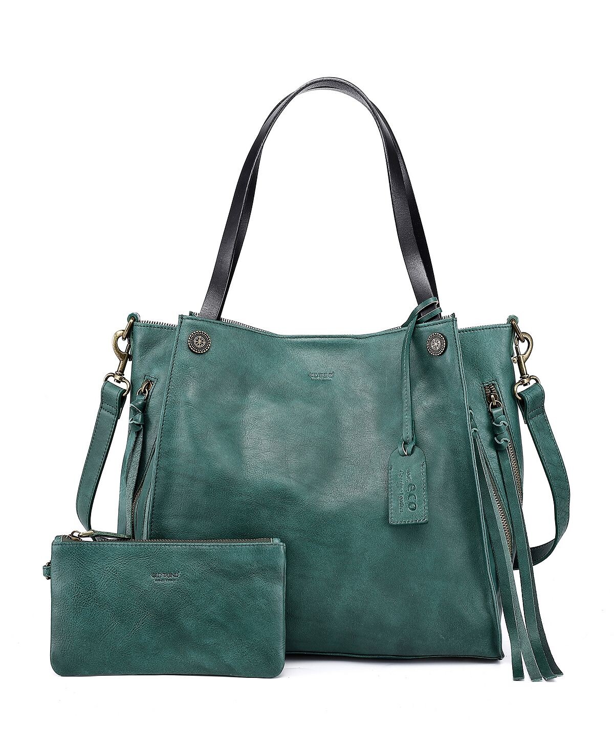 Женская большая сумка Daisy из натуральной кожи OLD TREND, зеленый
Женская большая сумка Daisy из натуральной кожи OLD TREND, зеленый