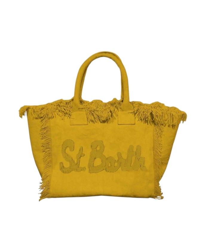 Холщовая сумка через плечо с бахромой Mc2 Saint Barth, желтый
Холщовая сумка через плечо с бахромой Mc2 Saint Barth, желтый