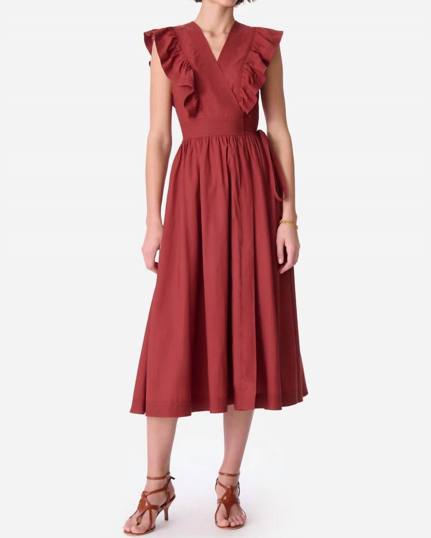 Vanessa Bruno Длинное платье Эрмионы бордового цвета
Vanessa Bruno Длинное платье Эрмионы бордового цвета