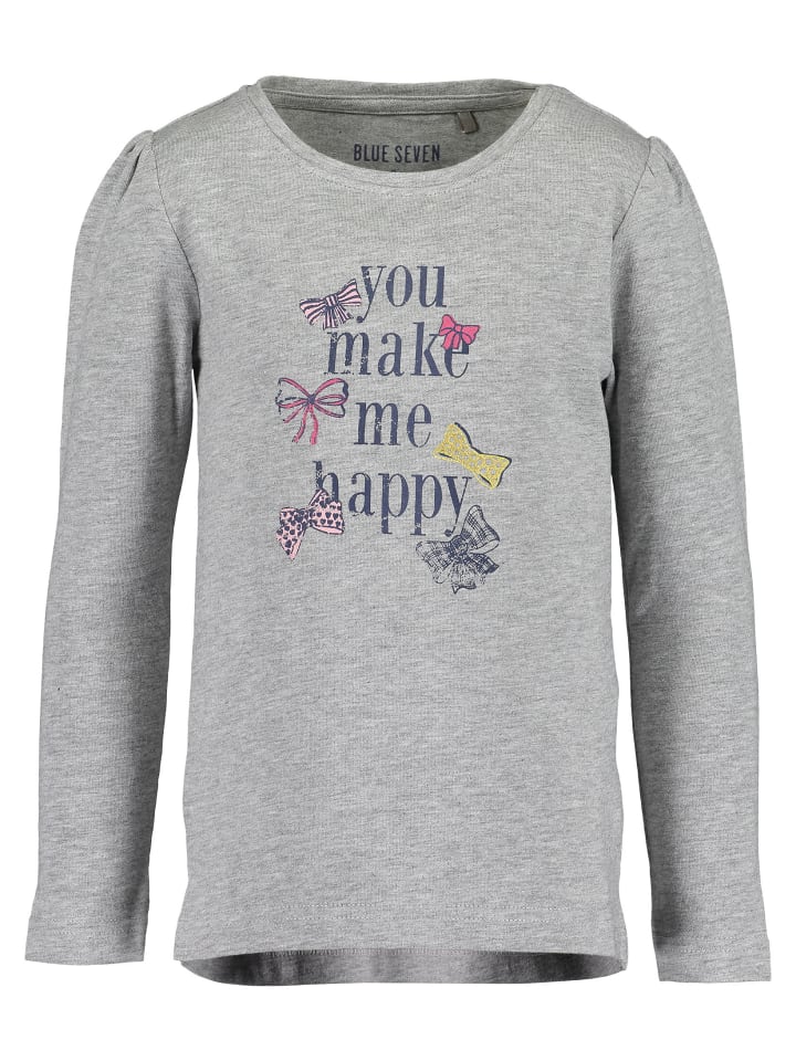 Рубашка с длинными рукавами для девочек серого цвета Blue Seven
Рубашка с длинными рукавами для девочек серого цвета Blue Seven