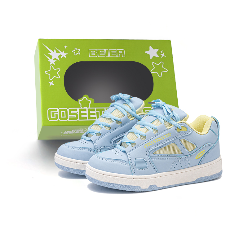 BEIER Низкие скейтерские кроссовки унисекс серый - светло-лунный жёлтый, цвет Light Moon Yellow
BEIER Низкие скейтерские кроссовки унисекс серый - светло-лунный жёлтый, цвет Light Moon Yellow