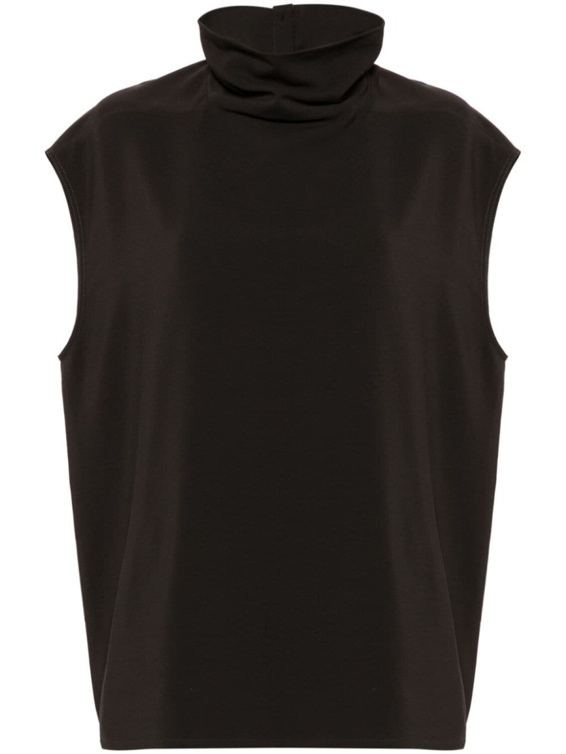 Rick Owens креповый топ EDFU T, серый
Rick Owens креповый топ EDFU T, серый