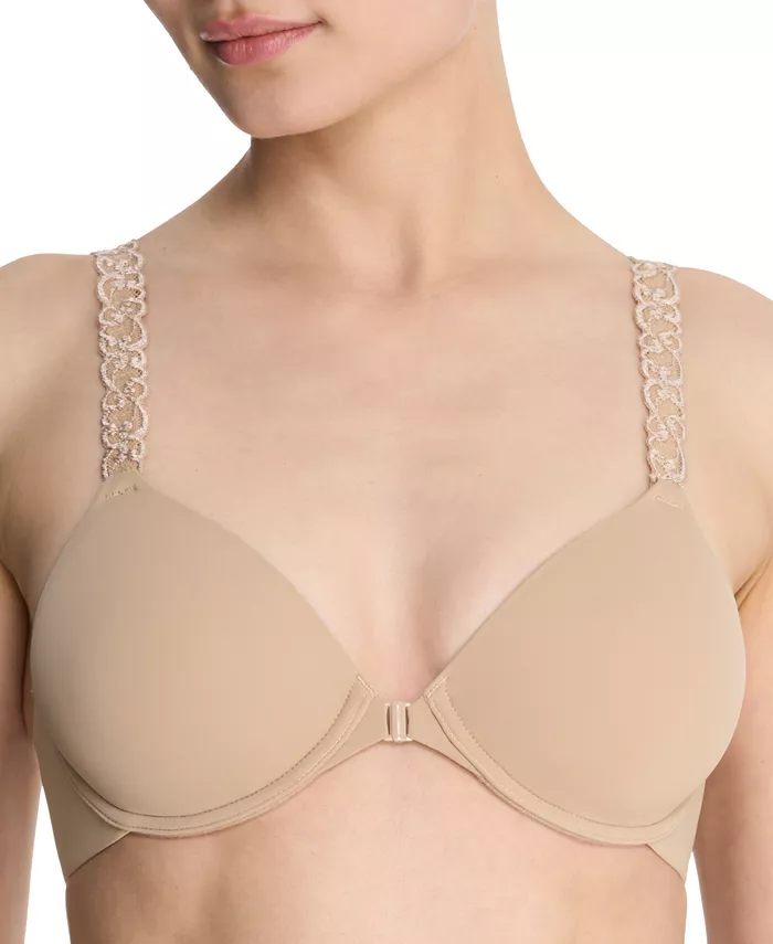 Женский бюстгальтер Pure Luxe с контурными чашками на косточках и передней застежкой 738080 Natori, коричневый
Женский бюстгальтер Pure Luxe с контурными чашками на косточках и передней застежкой 738080 Natori, коричневый