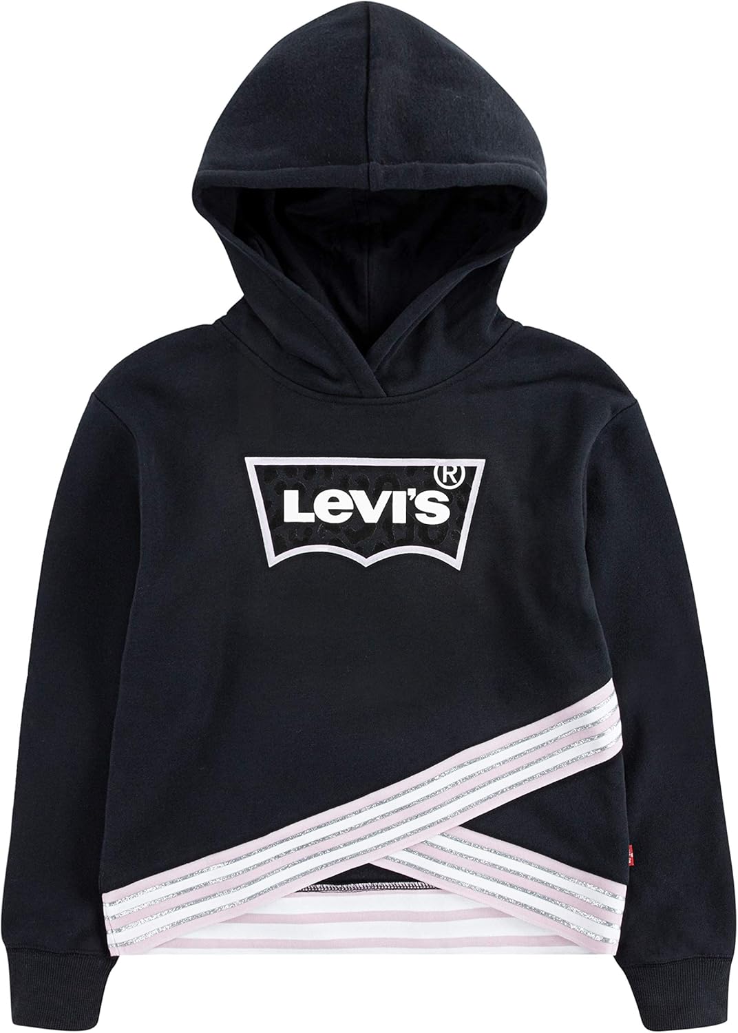 Толстовка с капюшоном Levi's для девочек с высокой талией, Black/Purple
Толстовка с капюшоном Levi's для девочек с высокой талией, Black/Purple