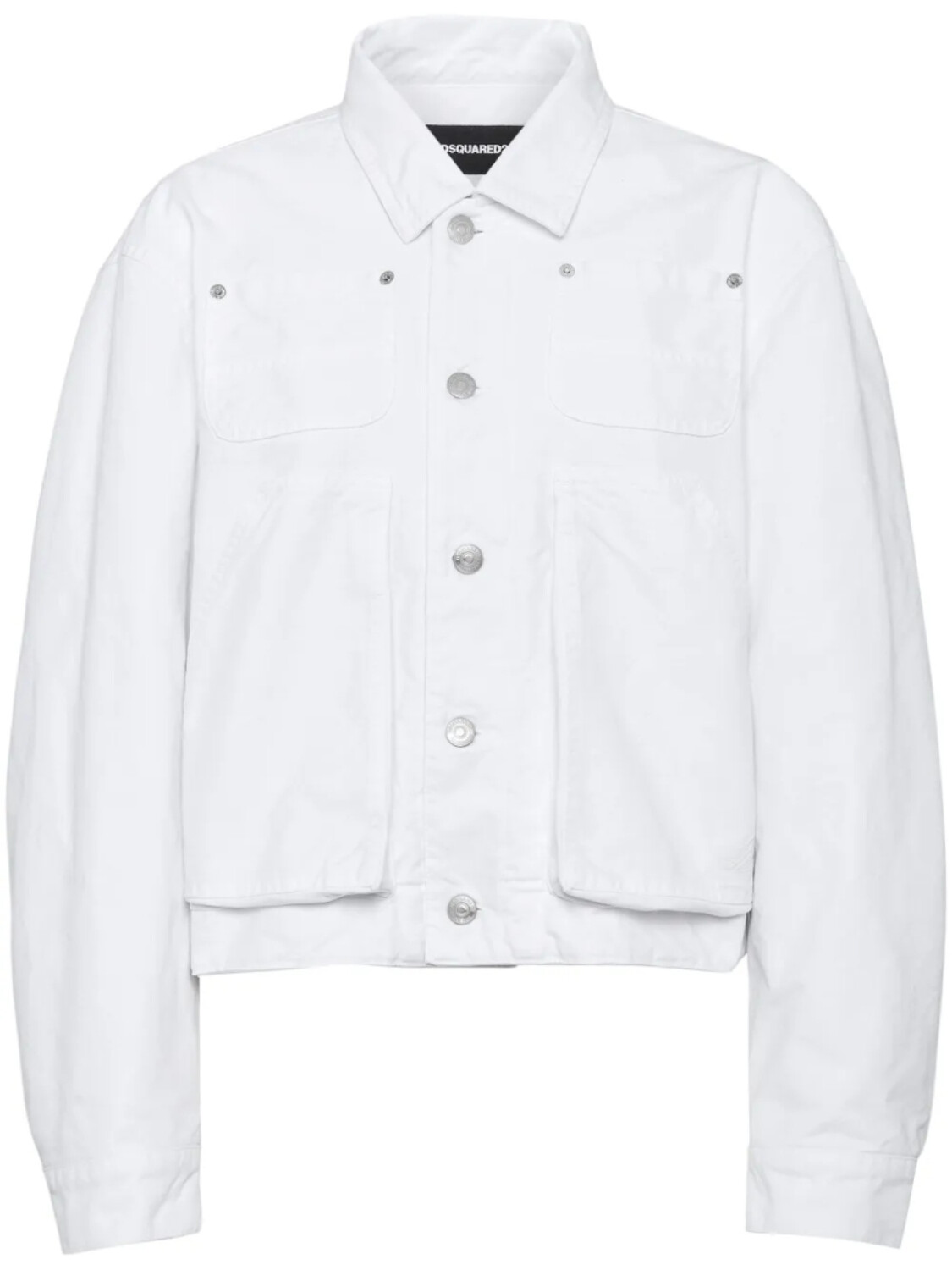 DSQUARED2 жакет на пуговицах, белый
DSQUARED2 жакет на пуговицах, белый