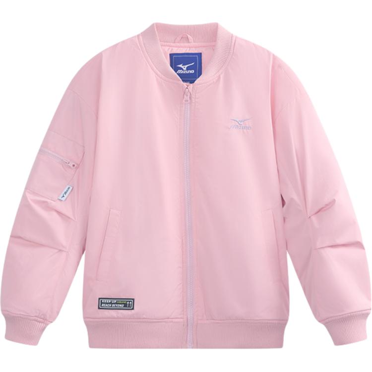 Детская бейсбольная куртка Mizuno, розовый
Детская бейсбольная куртка Mizuno, розовый