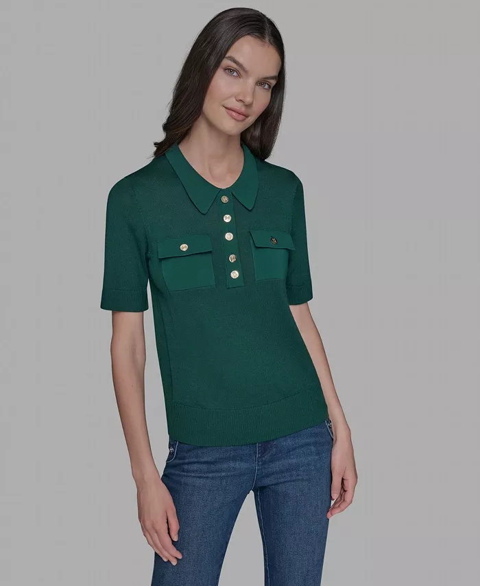 Женский короткий рукав кардиган, P/XS-XL Karl Lagerfeld Paris
Женский короткий рукав кардиган, P/XS-XL Karl Lagerfeld Paris