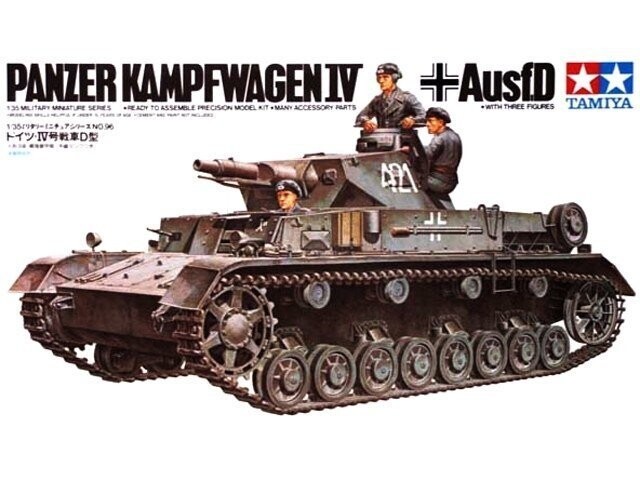 Tamiya 35096 Немецкий Pzkpw IV Ausf. Д 1/35
Tamiya 35096 Немецкий Pzkpw IV Ausf. Д 1/35