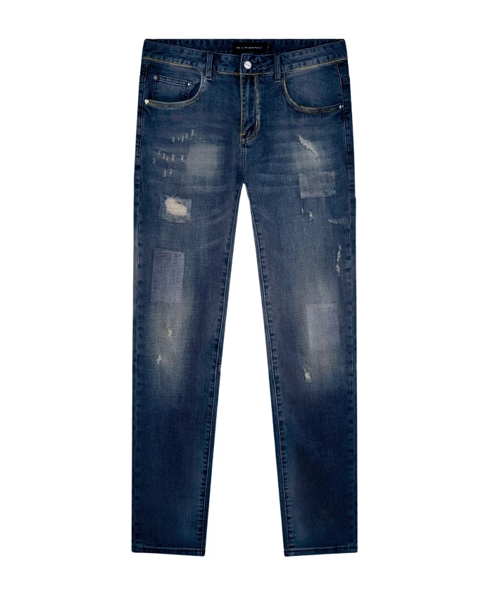 Выцветшие узкие джинсы Black Bananas, синий
Выцветшие узкие джинсы Black Bananas, синий