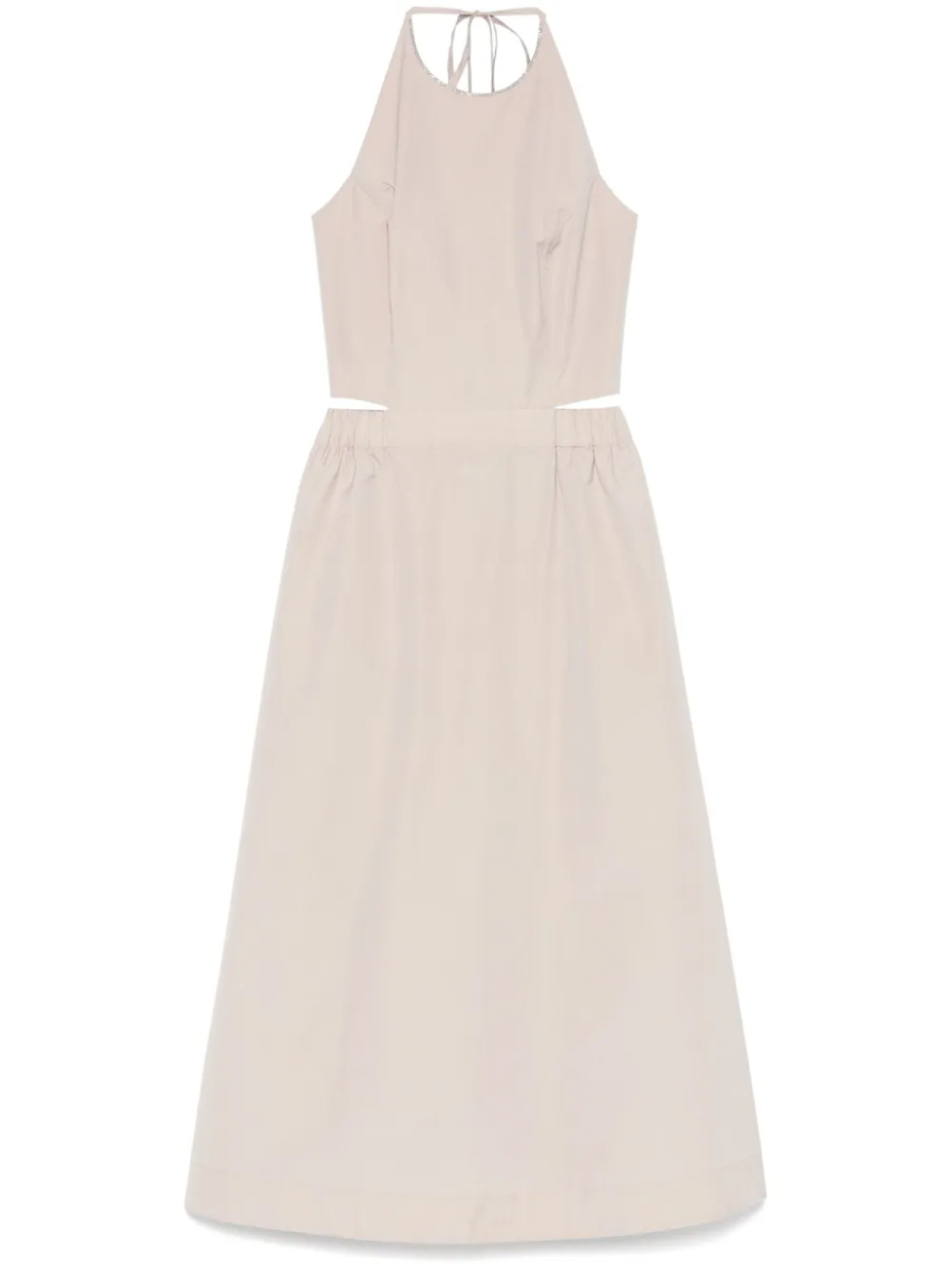 Peserico поплиновое платье макси, нейтральный
Peserico поплиновое платье макси, нейтральный