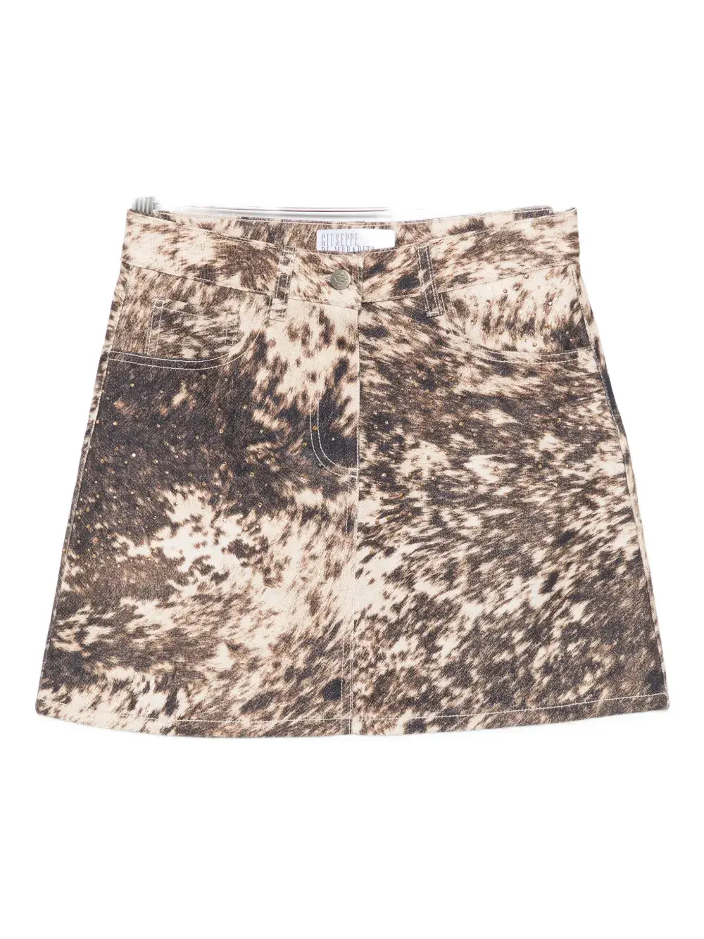 Юбка с коровьим принтом Giuseppe Di Morabito, нейтральный
Юбка с коровьим принтом Giuseppe Di Morabito, нейтральный