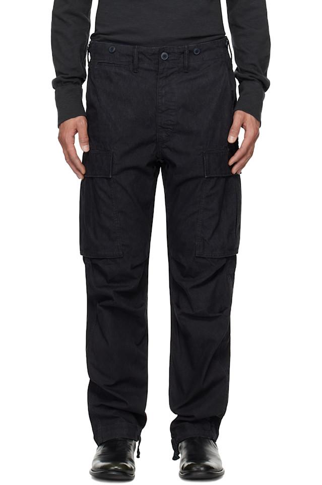 Излишки брюк карго из поплина Rrl, черный
Излишки брюк карго из поплина Rrl, черный