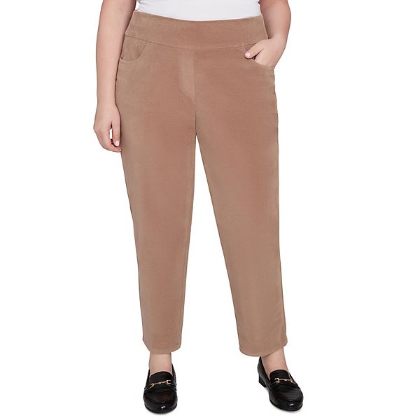 Plus size брюки Allure Fit с плоской передней частью из вельвета Alfred Dunner, Mocha
Plus size брюки Allure Fit с плоской передней частью из вельвета Alfred Dunner, Mocha