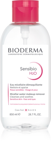 Мицеллярная жидкость для чувствительной кожи с дозатором Bioderma Sensibio H2O, 850 ml
Мицеллярная жидкость для чувствительной кожи с дозатором Bioderma Sensibio H2O, 850 ml
