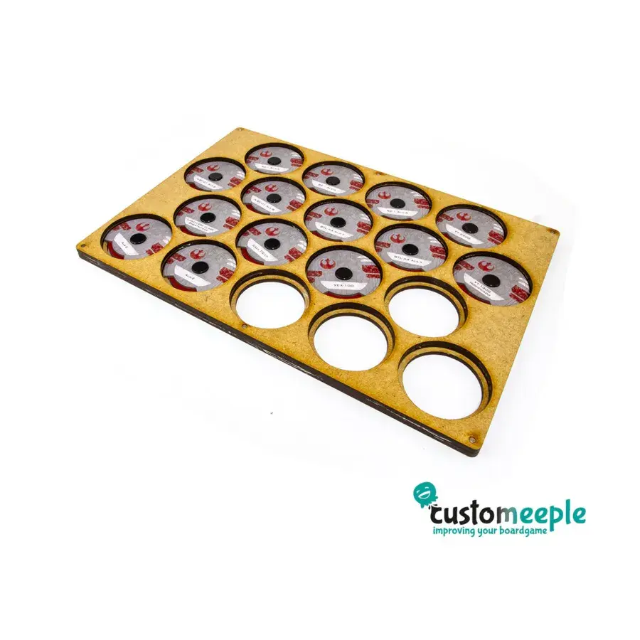 Подставка для циферблата — черный акрил (большой размер), Game Accessories - Star Wars X-Wing (Customeeple)
Подставка для циферблата — черный акрил (большой размер), Game Accessories - Star Wars X-Wing (Customeeple)