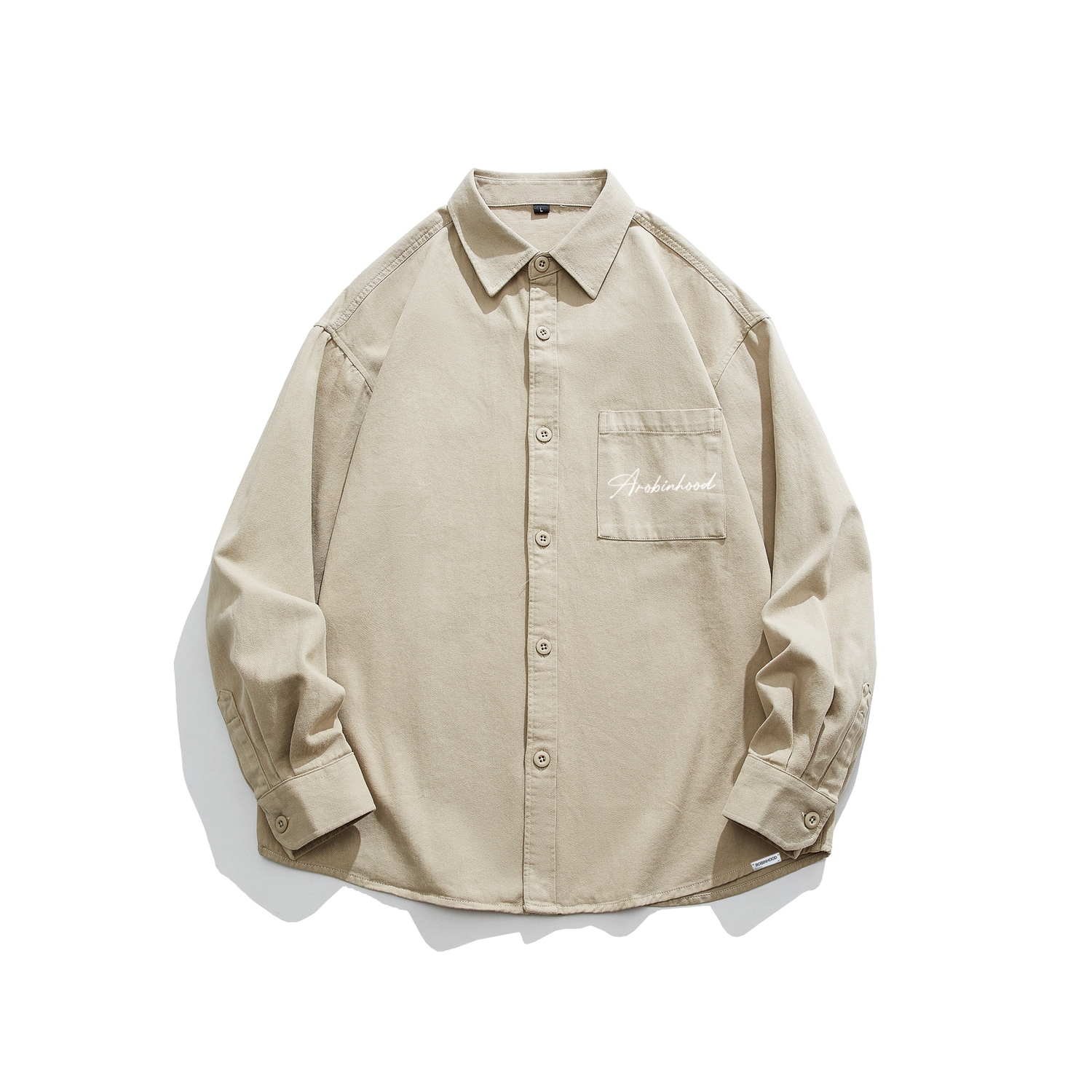 Рубашка унисекс ROBINHOOD, бежевый
Рубашка унисекс ROBINHOOD, бежевый