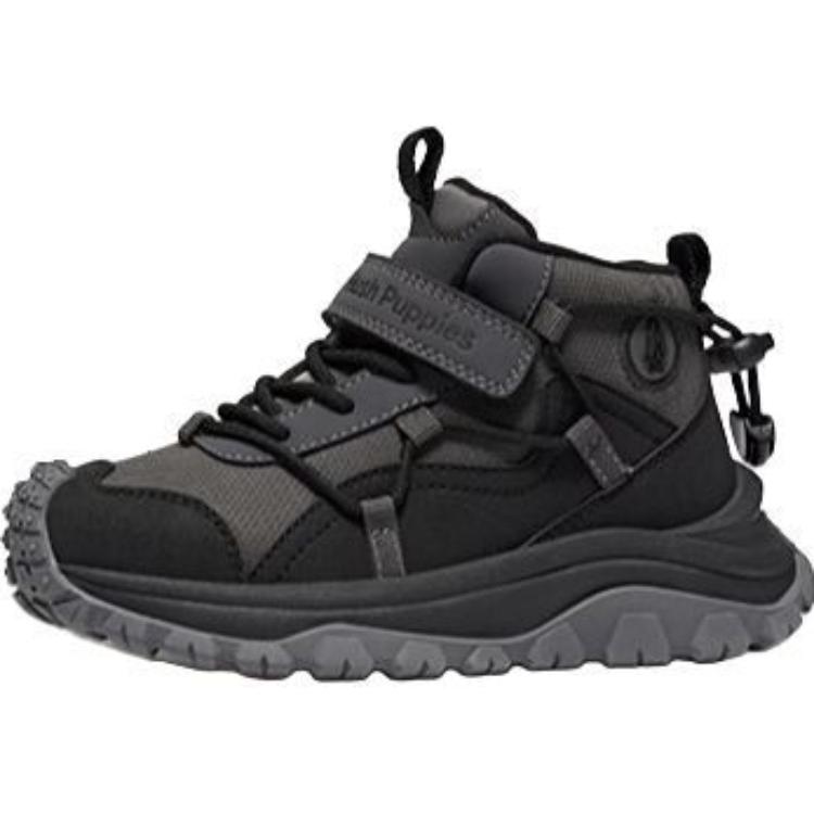 Нескользящие и износостойкие теплые детские кроссовки среднего размера для отдыха на природе Hush Puppies, черный
Нескользящие и износостойкие теплые детские кроссовки среднего размера для отдыха на природе Hush Puppies, черный