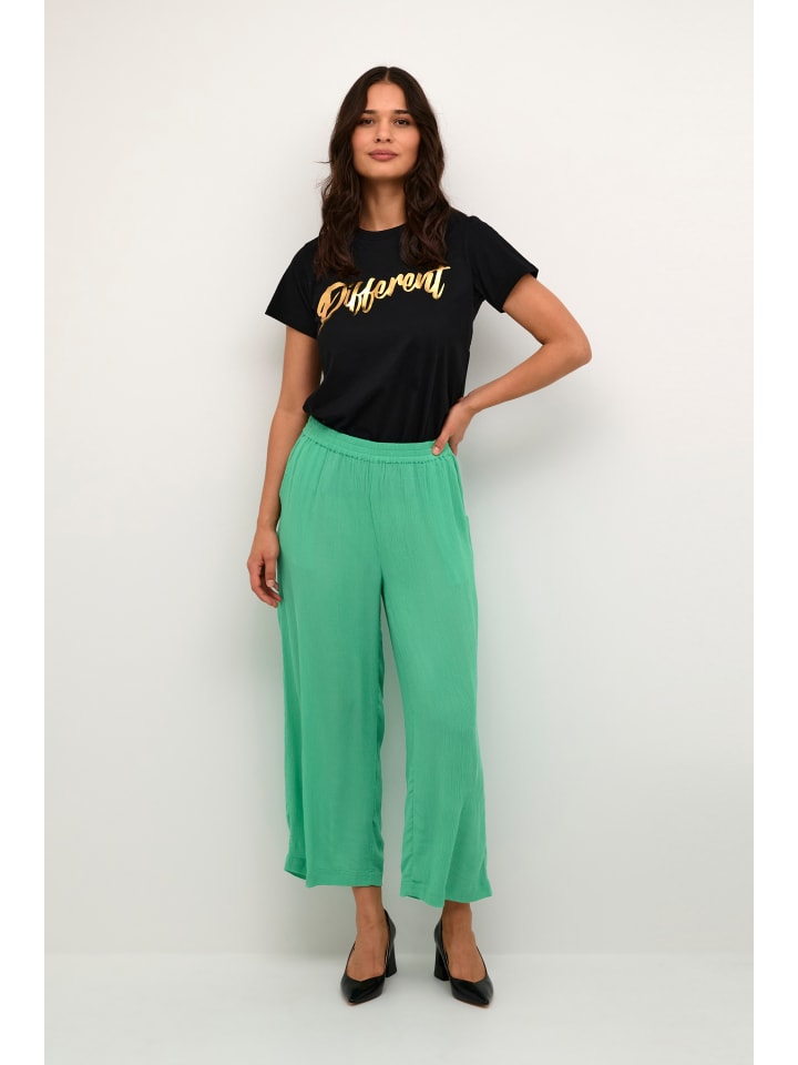 Kaffe Повседневные брюки Kadacia свободного кроя, цвет «леденцовый зеленый»
Kaffe Повседневные брюки Kadacia свободного кроя, цвет «леденцовый зеленый»