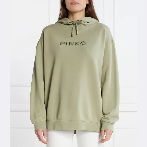 Толстовка свободного кроя Pinko, зеленый
Толстовка свободного кроя Pinko, зеленый