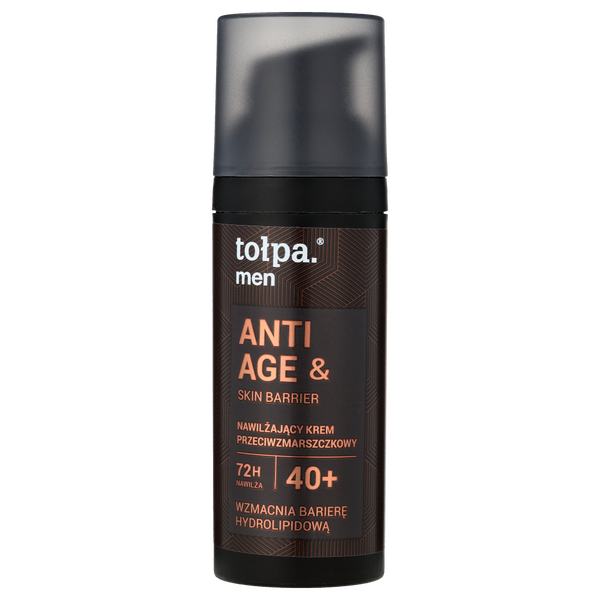 Увлажняющий крем для лица против морщин 40+, 50 мл Tołpa Men anti age&skin barrier
Увлажняющий крем для лица против морщин 40+, 50 мл Tołpa Men anti age&skin barrier