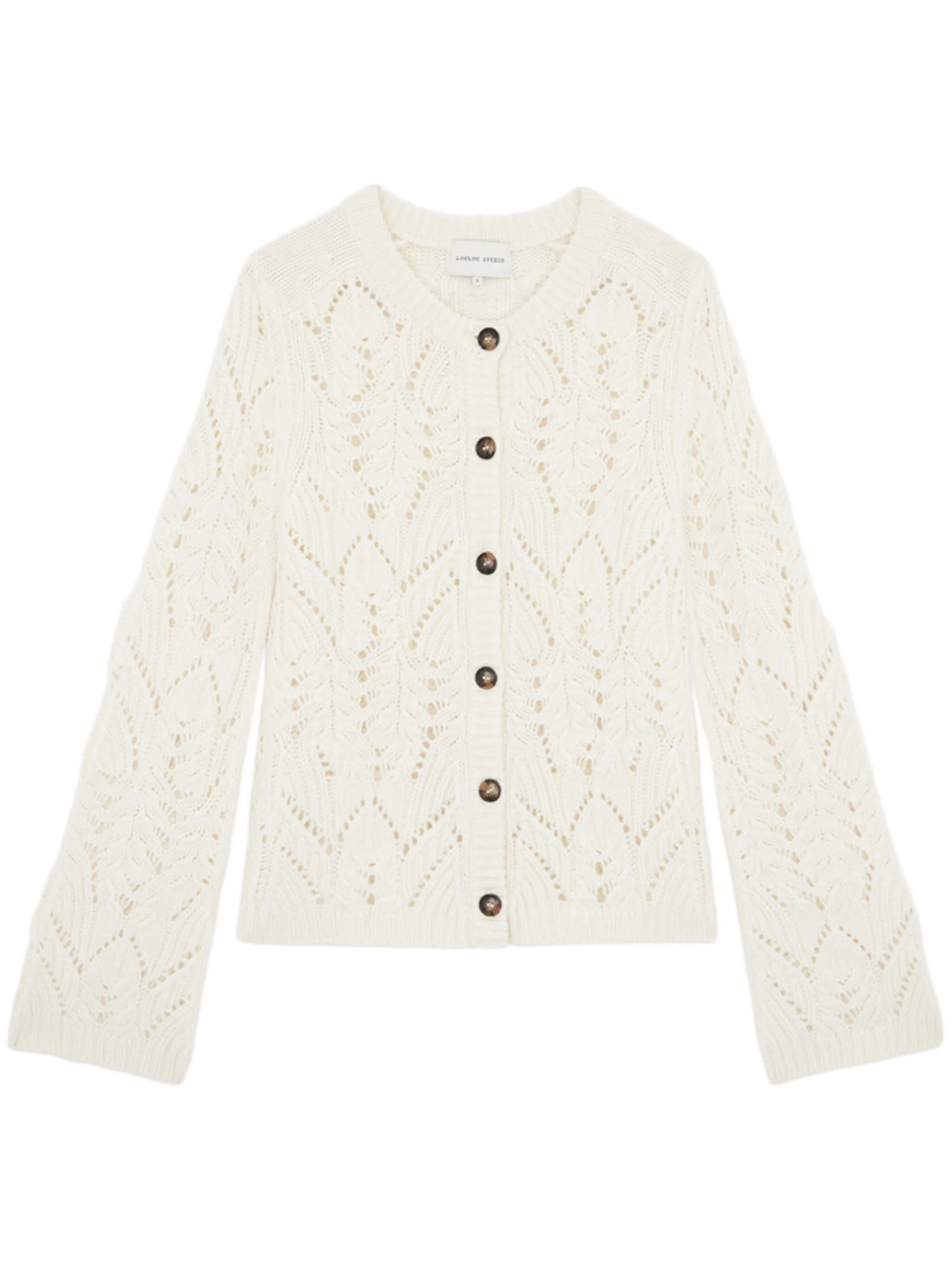 Кардиган на пуговицах с длинными рукавами Loulou De Saison, белый
Кардиган на пуговицах с длинными рукавами Loulou De Saison, белый