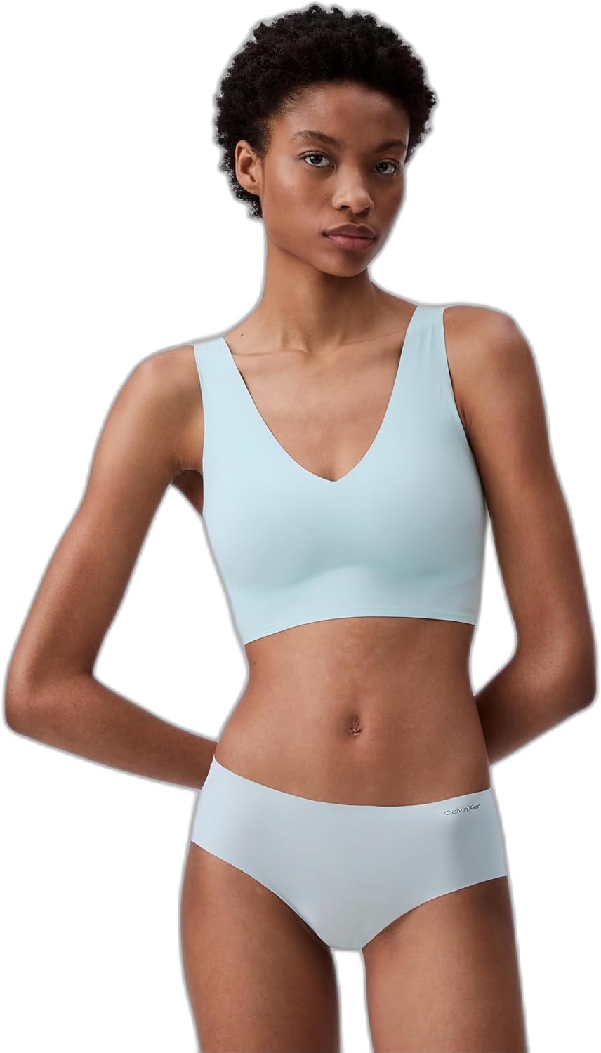 Бюстгальтер-бралетт Calvin Klein Womens Invisibles Comfort Seamless с легкой подкладкой и V-образным вырезом, Moonlight Jade
Бюстгальтер-бралетт Calvin Klein Womens Invisibles Comfort Seamless с легкой подкладкой и V-образным вырезом, Moonlight Jade