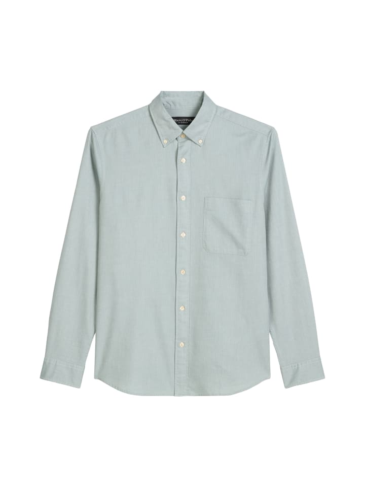 Обычная рубашка темно-синего цвета Marc O'Polo
Обычная рубашка темно-синего цвета Marc O'Polo