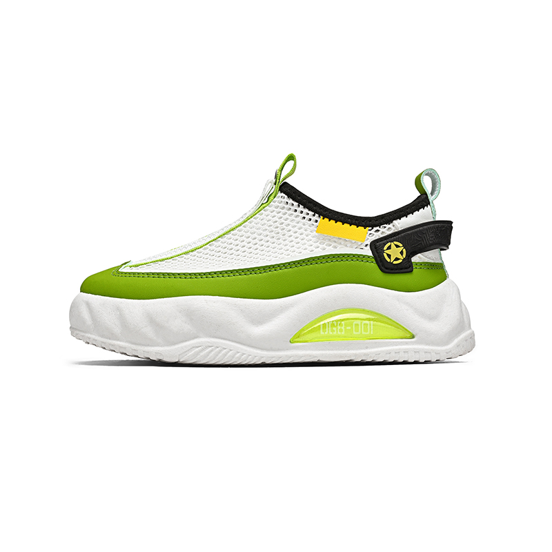 Противоскользящая износостойкая повседневная обувь для детей Izumi Chiryū, белый/зеленый
Противоскользящая износостойкая повседневная обувь для детей Izumi Chiryū, белый/зеленый