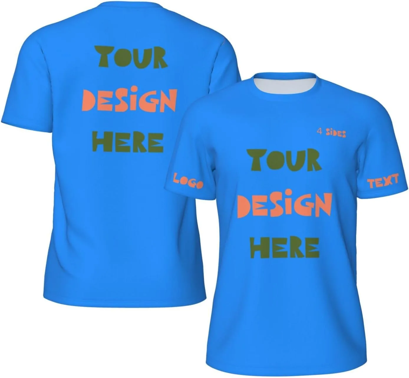 Футболка Custom с принтом на 4 сторонах
Футболка Custom с принтом на 4 сторонах