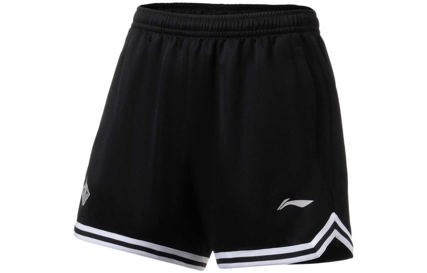 Li Ning ПОДКЛАДКА Мужские баскетбольные шорты, Черный
Li Ning ПОДКЛАДКА Мужские баскетбольные шорты, Черный