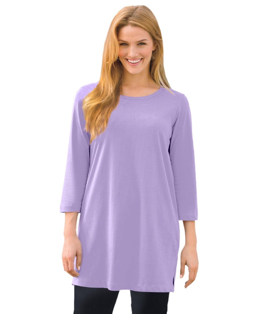 Женская туника Within Perfect с рукавами три четверти и вырезом-лодочкой Woman Within, Soft iris
Женская туника Within Perfect с рукавами три четверти и вырезом-лодочкой Woman Within, Soft iris