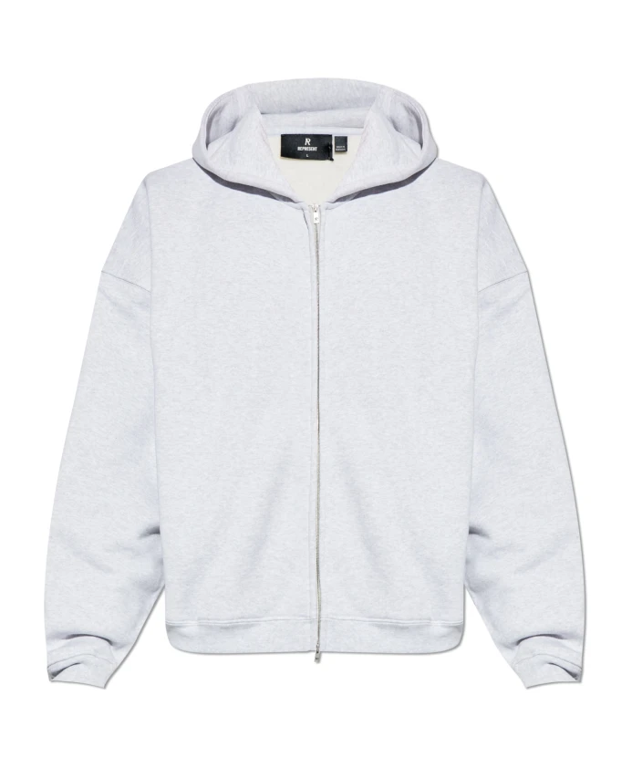 Толстовка прямого кроя на молнии с надписью Initial Represent, серый
Толстовка прямого кроя на молнии с надписью Initial Represent, серый