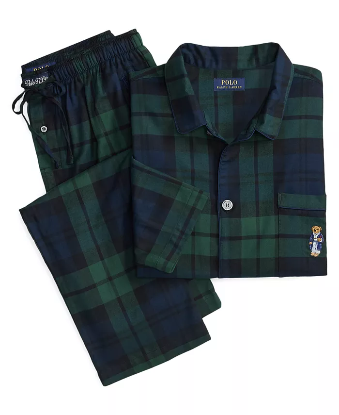 Мужской комплект пижамы из 2 предметов Polo Ralph Lauren, зеленый
Мужской комплект пижамы из 2 предметов Polo Ralph Lauren, зеленый