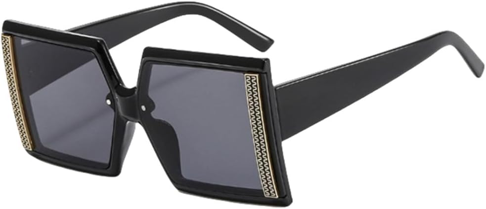 Модные солнцезащитные очки класса люкс квадратной формы для женщин, винтажные, увеличенного размера, в большой оправе, черные, с защитой от УФ-излучения UV400 LVTFCO, Black
Модные солнцезащитные очки класса люкс квадратной формы для женщин, винтажные, увеличенного размера, в большой оправе, черные, с защитой от УФ-излучения UV400 LVTFCO, Black