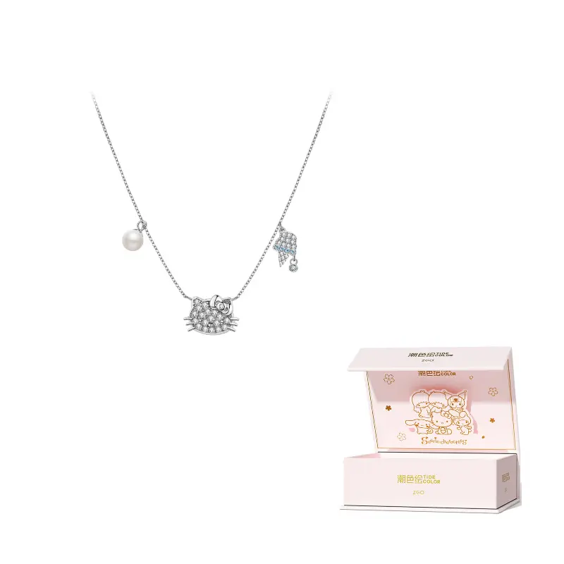 Ожерелье unisex Hello Kitty в стиле мороженого Sanrio
Ожерелье unisex Hello Kitty в стиле мороженого Sanrio