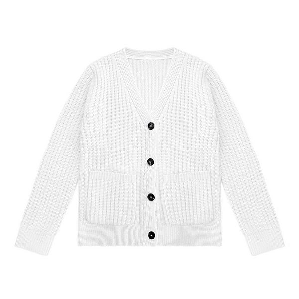 Детский кардиган с воротником V-образной формы, длинными рукавами и карманами Maxxis Merch, White
Детский кардиган с воротником V-образной формы, длинными рукавами и карманами Maxxis Merch, White
