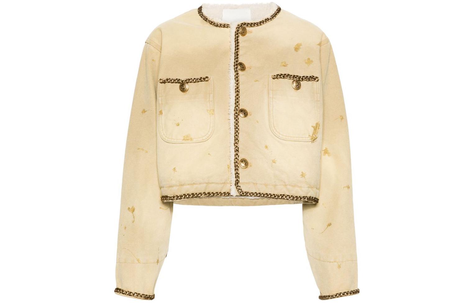 R13 Женская куртка SS24 цвета хаки, Khaki 
R13 Женская куртка SS24 цвета хаки, Khaki