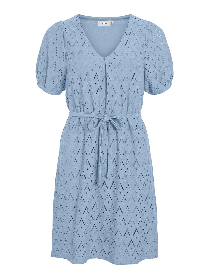 Короткое платье Vila, светло-синий 
Короткое платье Vila, светло-синий