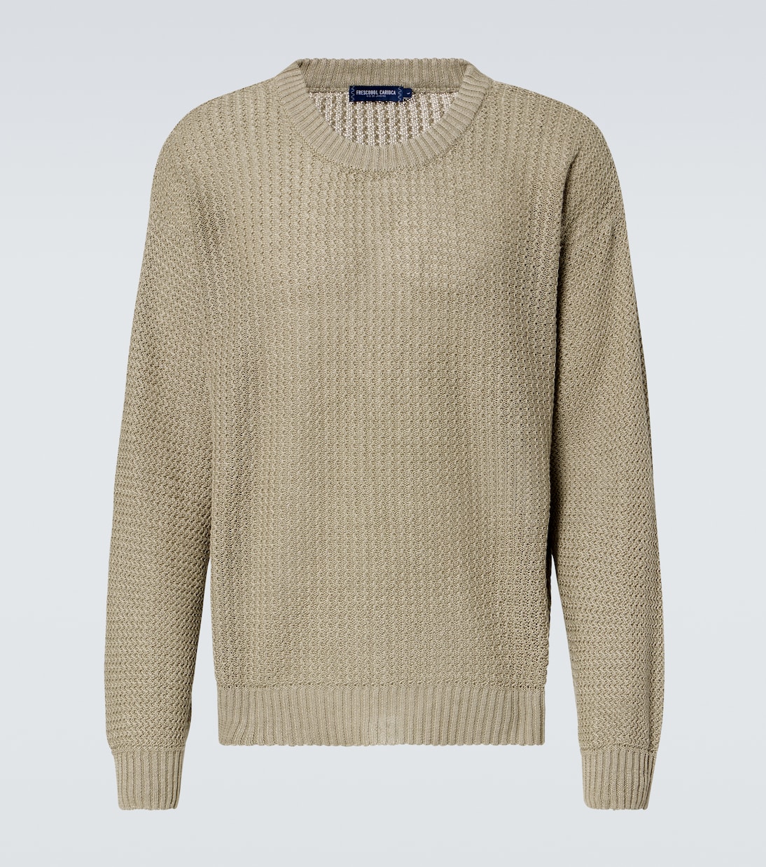 Свитер Jardim из льна Frescobol Carioca, бежевый
Свитер Jardim из льна Frescobol Carioca, бежевый