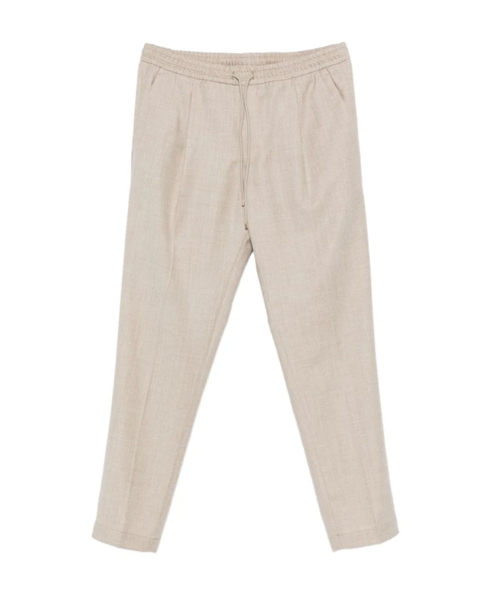 Бежевые шерстяные брюки со шнуровкой по низу Briglia, бежевый
Бежевые шерстяные брюки со шнуровкой по низу Briglia, бежевый