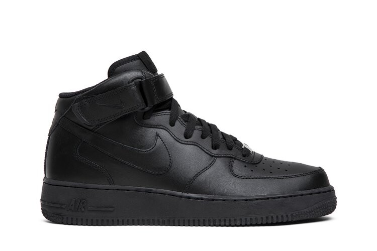 Кроссовки Nike Air Force 1 Mid '07 'Triple Black', черный
Кроссовки Nike Air Force 1 Mid '07 'Triple Black', черный