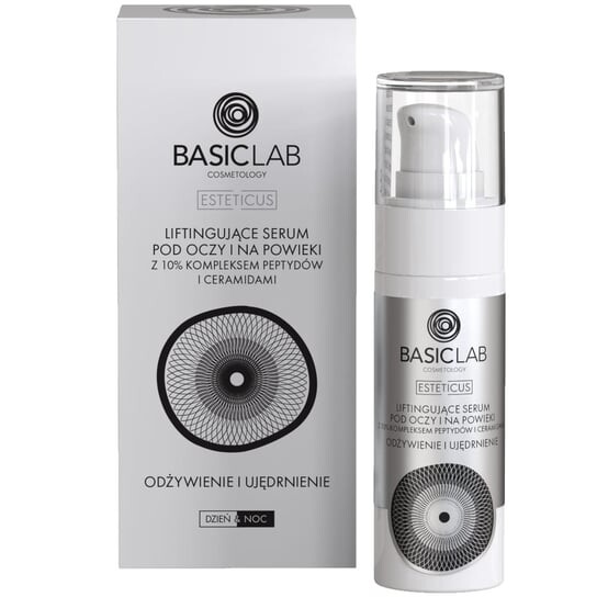 Лифтинг-сыворотка для глаз и век, Сыворотка с пептидами и керамидами | Емкость: 30 мл BasicLab
Лифтинг-сыворотка для глаз и век, Сыворотка с пептидами и керамидами | Емкость: 30 мл BasicLab